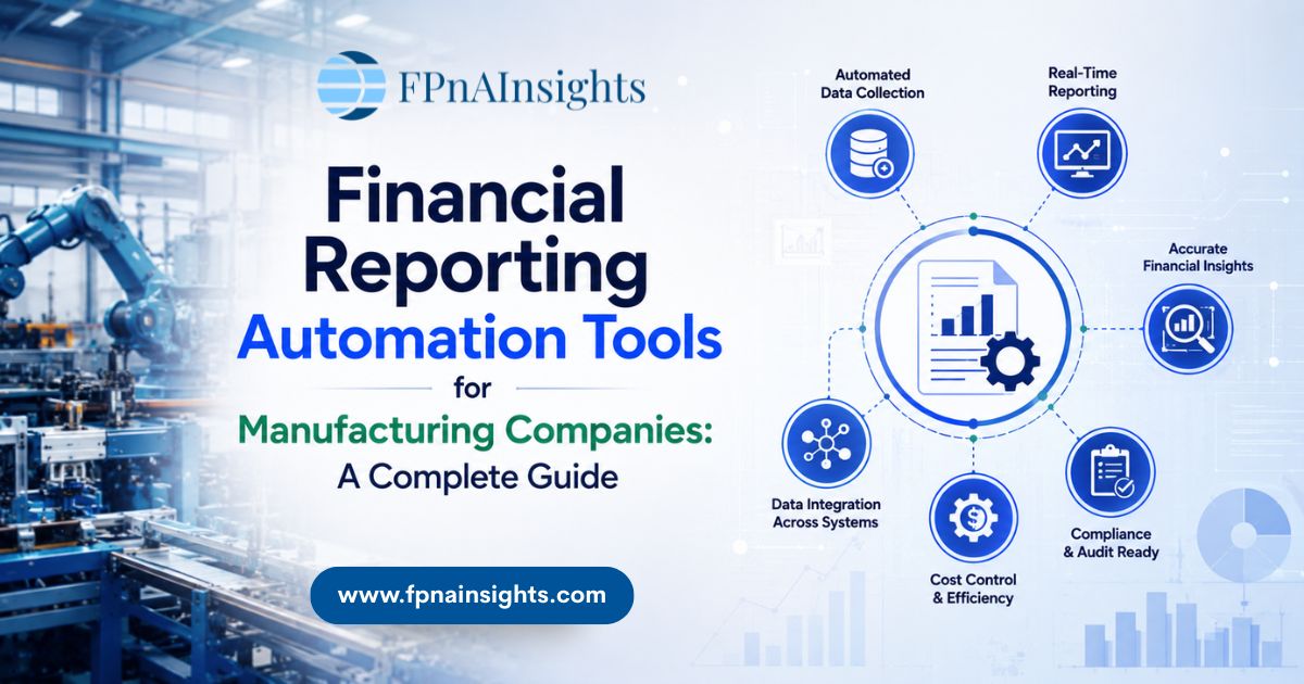 Financial reporting automation tools