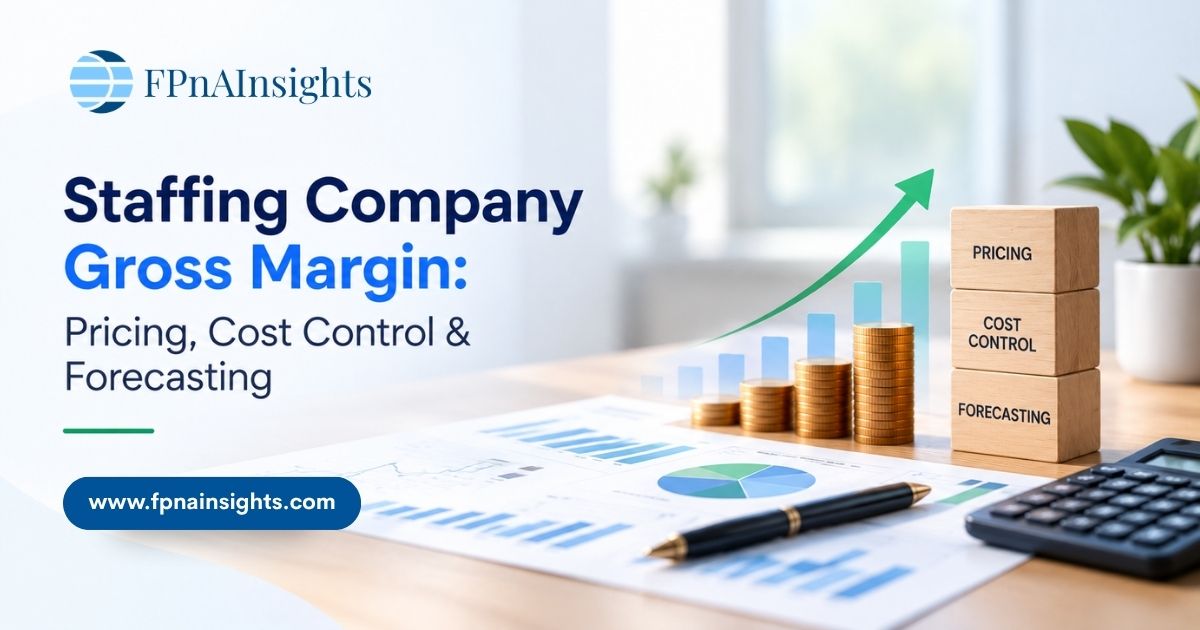 Staffing company gross margin 